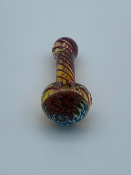 HAND PIPE - CS115-70 - SPIRAL WIG WAG 88G