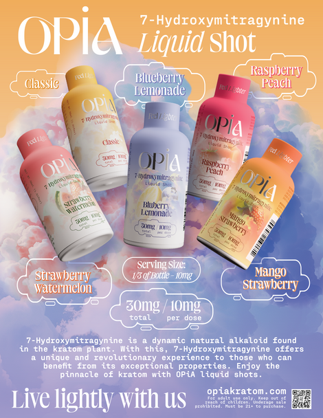 OPIA SHOT - 30MG - 12PCS IN DISPLAY