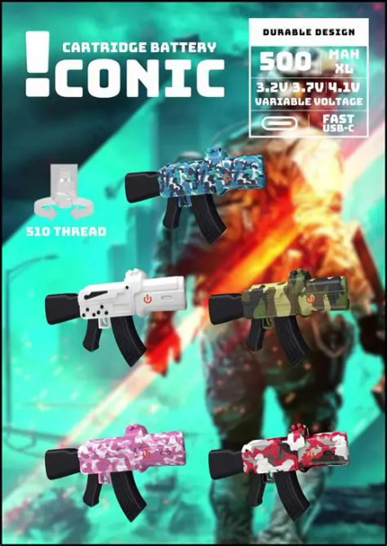 ICONIC CARTRIDGE BATTERY - AK