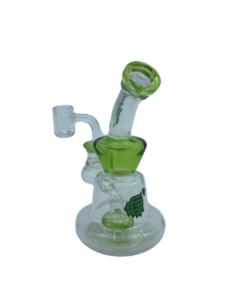 CRYSTAL GLASS - C6186 - RIG + BANGER - (6.5'')