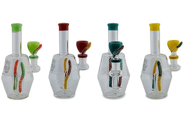 SPACE KING - GUMMY WORMS - WATERPIPE