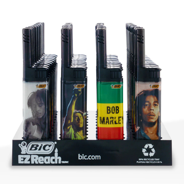 BIC - EZ REACH LIGHTERS - BOB MARLEY 40-COUNT TRAY