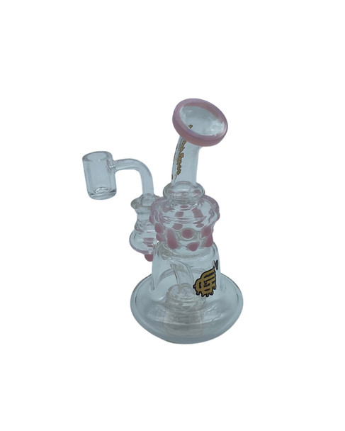CRYSTAL GLASS - RIG + BANGER (6.5'')