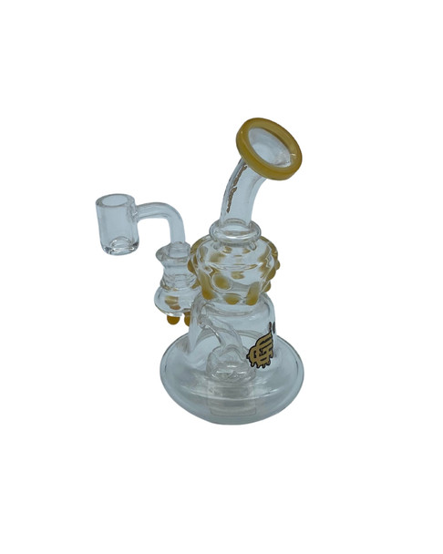 CRYSTAL GLASS - RIG + BANGER (6.5'')