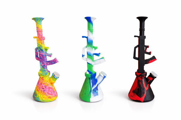 SILICONE - S412 - AK 47 WATERPIPE