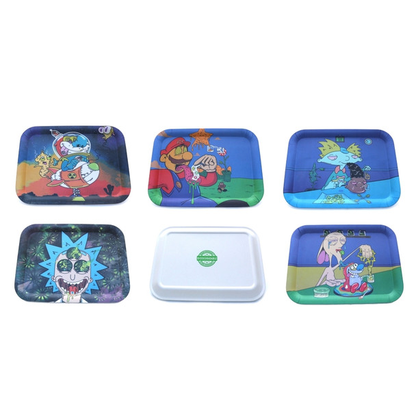 TRAY - BIG BIODEGRADABLE BAMBOO TRAY - VARIETY