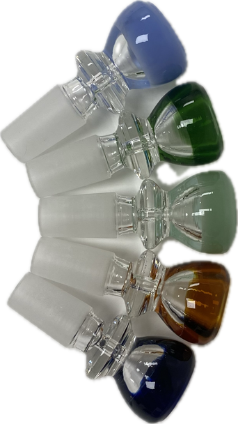 GLASS BOWL - CC412 - MIXED COLORS [14MM]