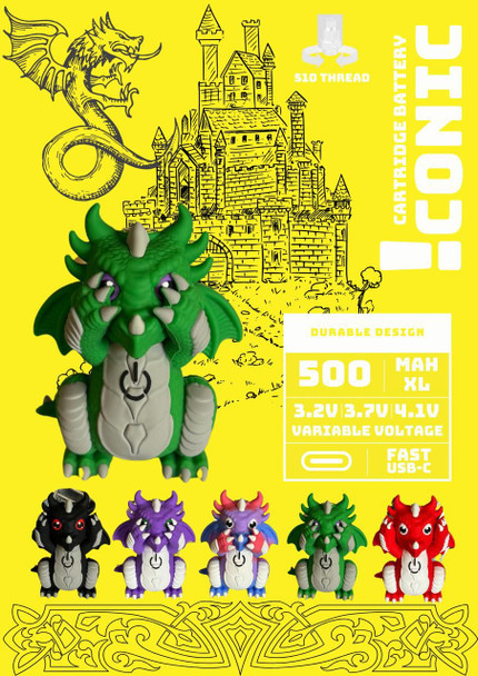 ICONIC CARTRIDGE BATTERY - DRAGON