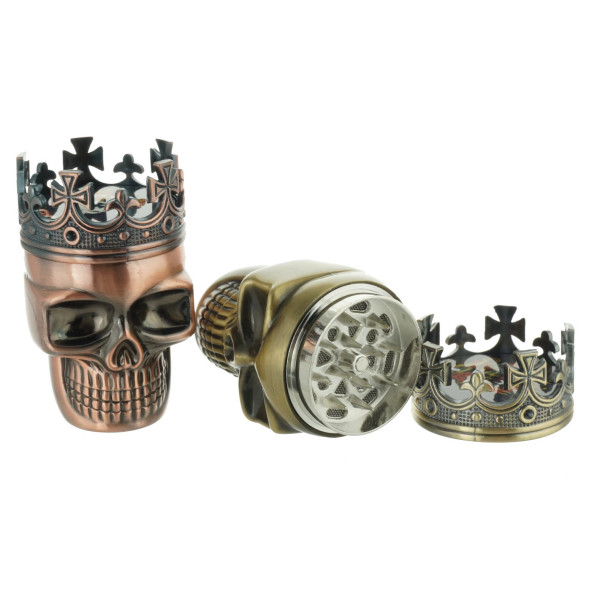 GRINDER - NOVELTY - SKULL GRINDER 6CT DISPLAY
