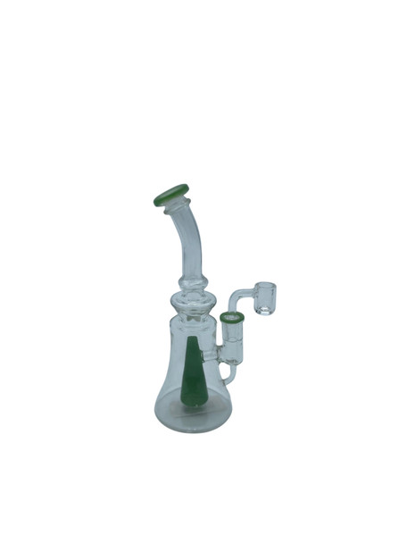 GLASS WP - C5003 - COLORED PERC WATER PIPE (9'')