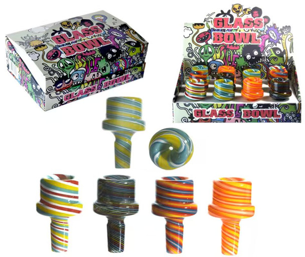 NEW FIRE - GLASS BOWLS - [14MM] [12PCS]