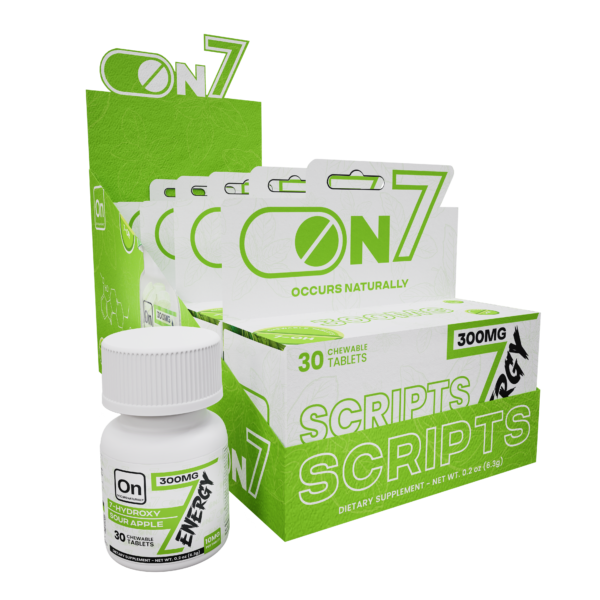 ON7 - SCRIPTS - 300MG PER JAR  - [5 JAR DISPLAY]