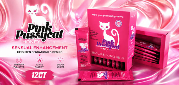 PINK PUSSYCAT - HONEY 12CT