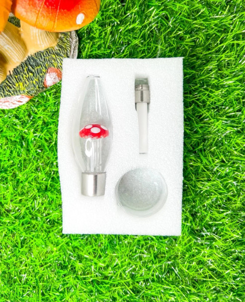 SMALL MUSHROOM NECTAR COLLECTOR W CERAMIC TIP