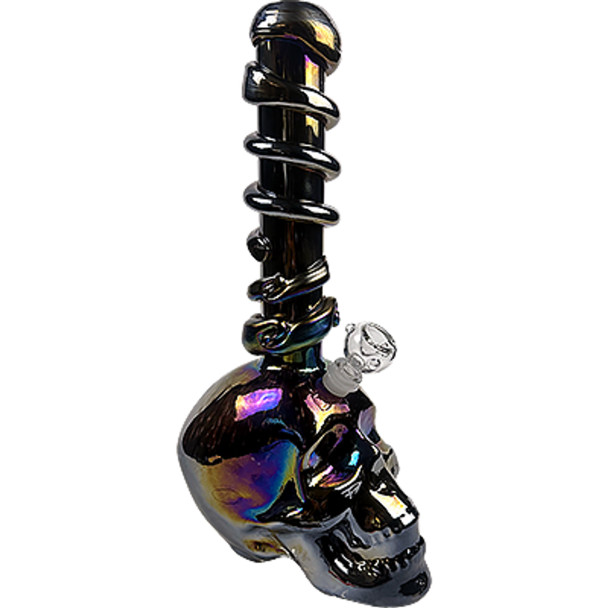 14" Themed Soft glass Skull