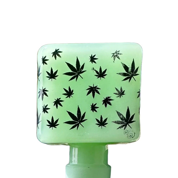 GLASS BOWLS DISPLAY - CUBES WITH DESIGNS [14MM] [8PCS IN DISPLAY]