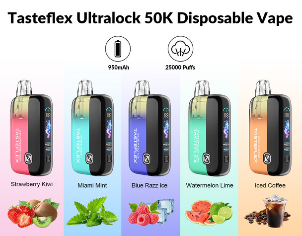 TASTEFLEX - 50K PUFFS