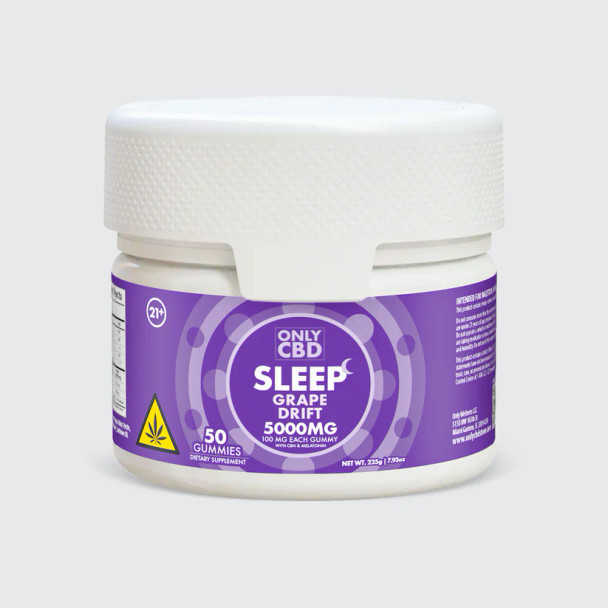ONLY CBD - GRAPE DRIFT 5000MG 50CT