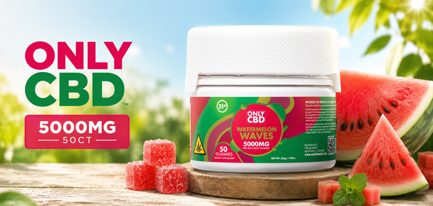 ONLY CBD - 5000MG 50CT