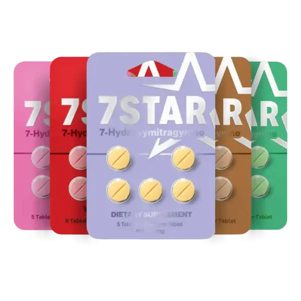 7 STAR HYDROXY - 30MG VARIETY FLAVOR 12CT 5PK