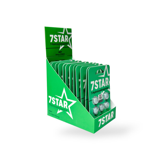 7 STAR HYDROXY - 30MG MINT 12CT 5PK