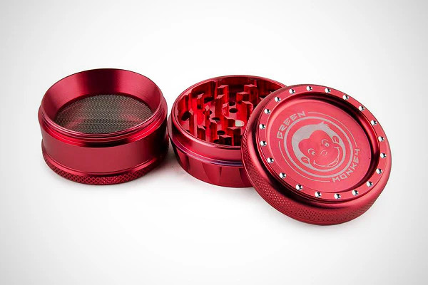 GRINDER - GREEN MONKEY - 40MM DIAMONDS ON TOP