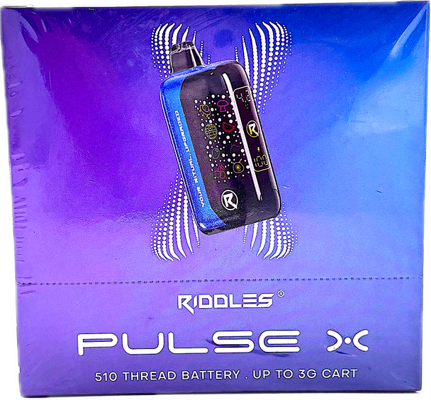 RIDDLES - CLOUD PULSE X - 510 THREAD CART BATTERY
