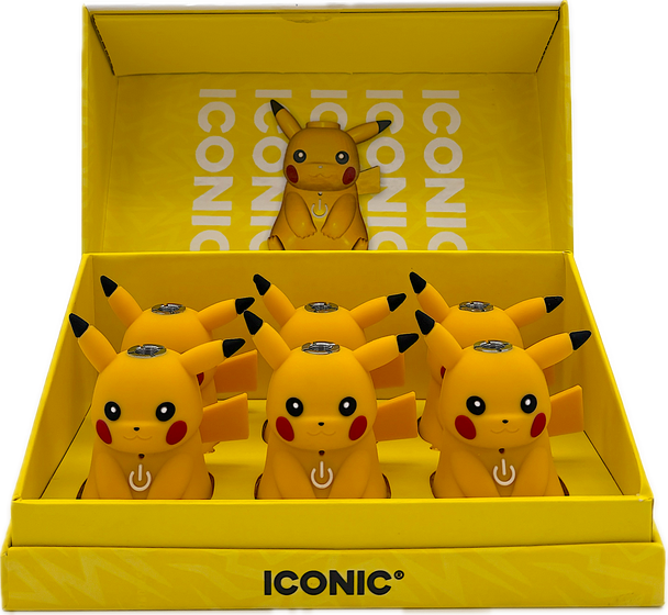 ICONIC - YELLOW PET - DISPLAY OF 6