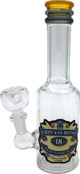 7" LIQUOR BOTTLE CHIVASI BONG 18