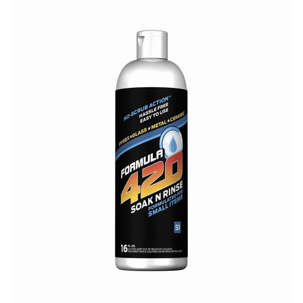 TRUSTED- FORMULA 420 SOAK N RINSE CLEANER - 16OZ