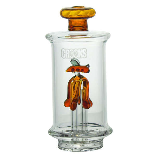 5" CROOKS HONEY BEE - PEAK/PEAK PRO GLASS ATTACHMENT/ YT15