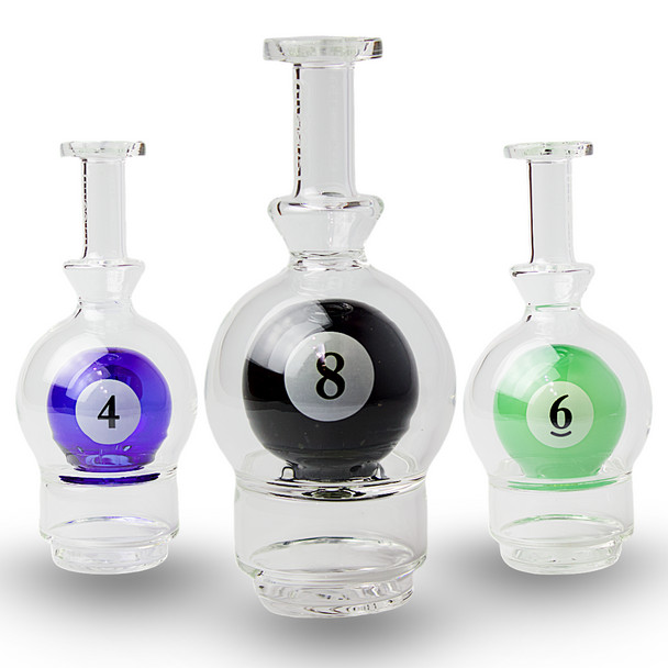 6" BILLIARD - PEAK/PEAK PRO GLASS ATTACHMENT/ YT14