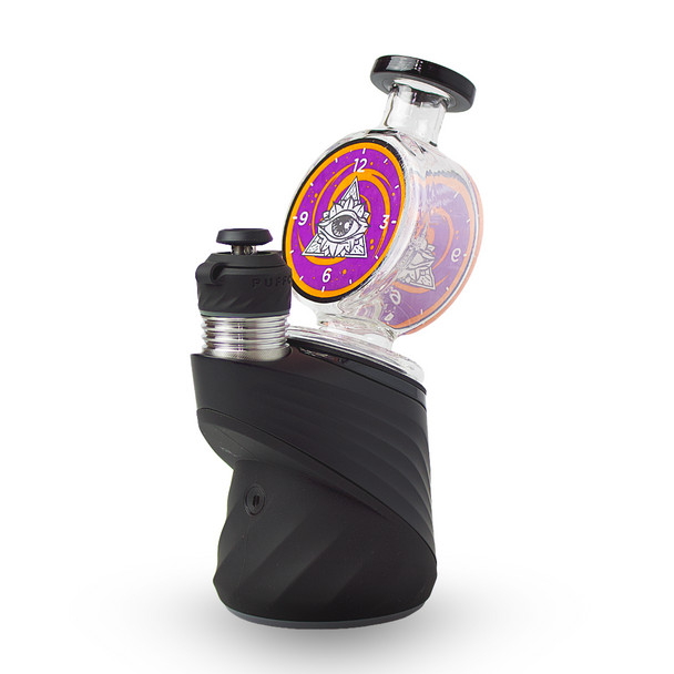 4" CROOKS PSYCHEDELIC EYE CLOCK - PEAK/PEAK PRO GLASS ATTACHMENT/ YT13