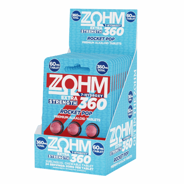 ZOHM EXTRA STRENGTH 360 - 6PC PER PACK - 10PACKS PER DISPLAY