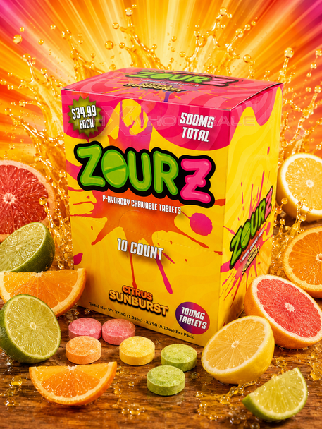 ZOURZ 7-HYDROXY - 100/500MG TABLETS 10CT