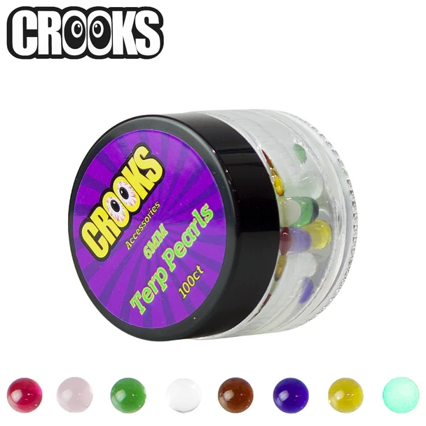 CROOKS - TERP PEARLS 6MM - 100CT JAR
