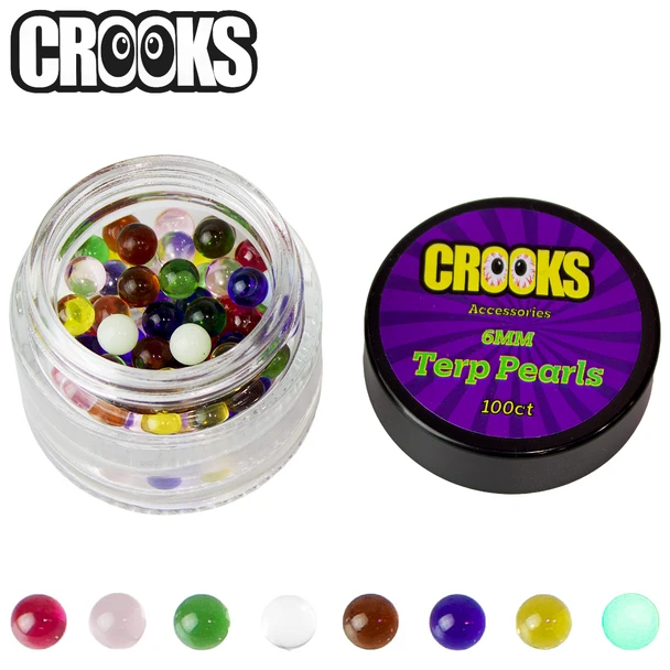 CROOKS - TERP PEARLS 6MM - 100CT JAR