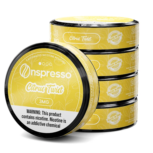 ONSPRESSO - CAFFEINA NICOTINE POUCHES 6MG
