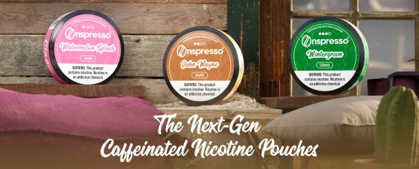 ONSPRESSO - CAFFEINA NICOTINE POUCHES 3MG