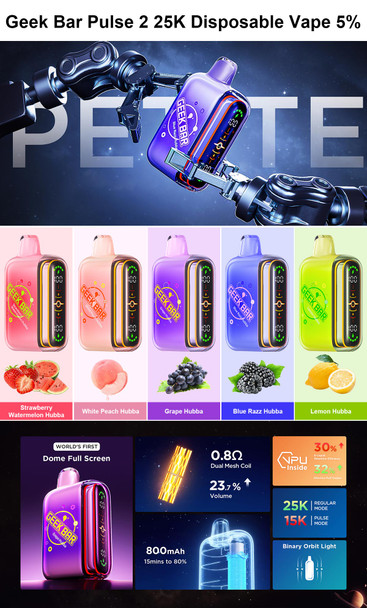GEEK BAR - PULSE 2 - 25K