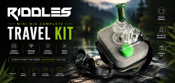 RIDDLES MINI RIG COMPLETE TRAVEL KIT