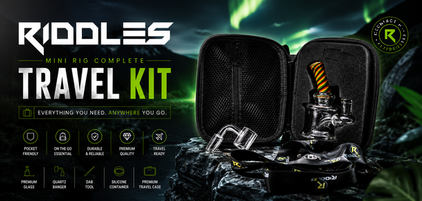 RIDDLES MINI RIG COMPLETE TRAVEL KIT