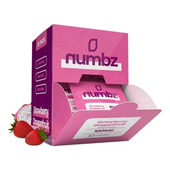 NUMBZ - 20PK/100MG 2 PER PACK