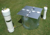 Turf-Tec Driving Plates for Turf-Tec 12 and 24 inch Infiltration Rings (IN10-W & IN14-W)- Unit shown on top of IN10-W 12 and 24 inch Infiltration ring (Not Included) and with IN12-W Mariotte Tubes (Not Included)