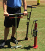 Field Scout Moisture Sensor shown with Clegg Impact Tester - 2.25 kg Model (Not Included) and Turf-Tec Shear Strength Tester (Not Included).  These are the three testing instruments that each NFL Field uses before and after games to check for safety and playability of the athletic fields