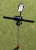 The handy cell phone holder is designed to be used with the Spot On VWC Soil Moisture Meter Pro Model. It attaches directly to the handle of the moisture meter and can be positioned by turning the adjustable arm to any viewing position. This allows you to view your cell phone while taking readings with the Spot On VWC Soil Moisture Meter Pro Model.