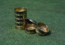 BS1-S - Brass Sand Sieve Set - 8" Diameter