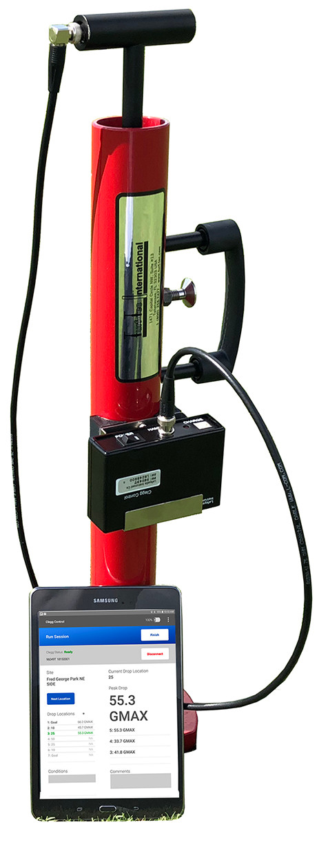 PNCLEGG-S - New Wireless Clegg Impact Tester with bluetooth and GPS - 2.25 kg Model - For Natural and Artificial Sports Fields