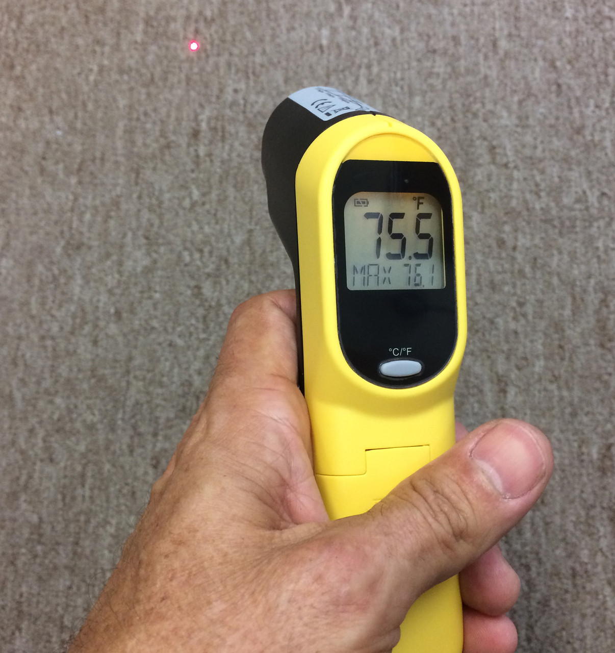 Turf-Tec Infrared Thermometer w/ laser