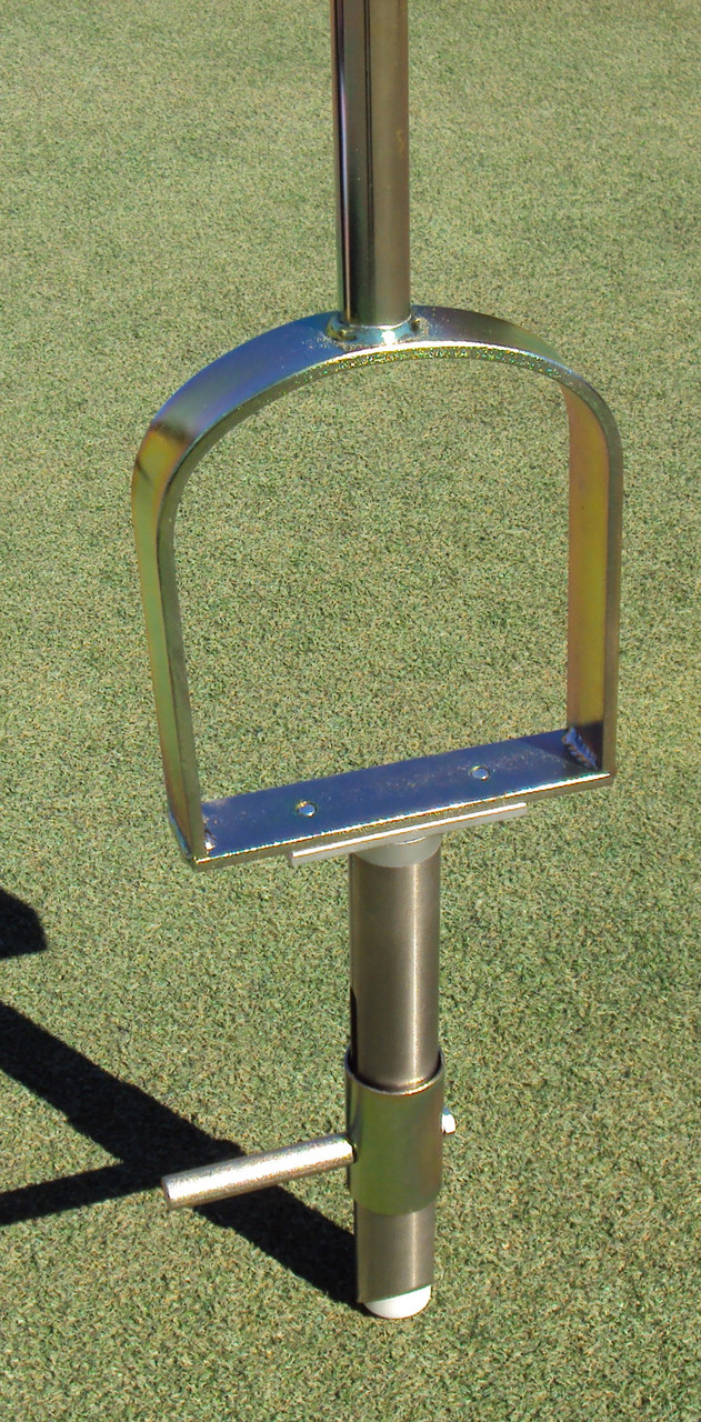 Plug Popper Tubular Soil Sampler - 1 1/2" diameter x 4 inches deep - Stainless Steel Sampler - Bottom view